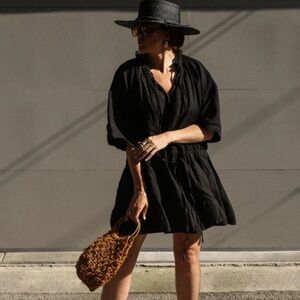 BROCHU WALKER St Tropez Linen Dress Sz S NWOT